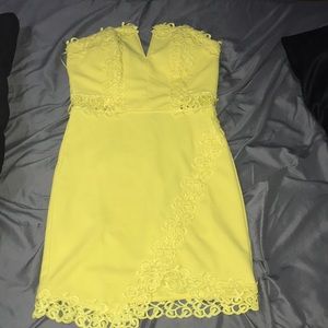 Yellow Luxxel dress